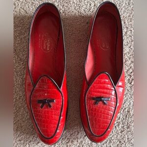 Belgian shoes in red